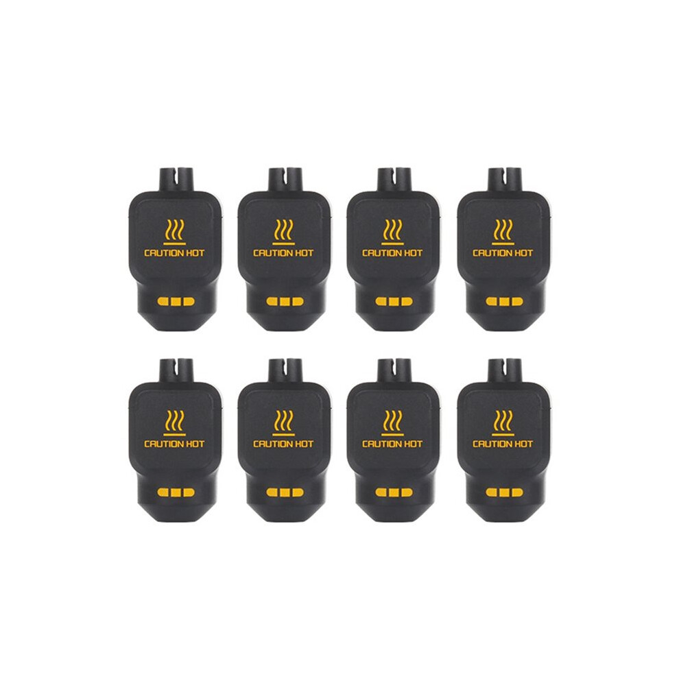 Saudism Silicone Protective Sleeve For P2s Hotend Silicone Cover For Bambu P2s 3D Printer Accessories 8Pcs
