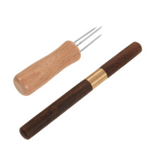 2Stk Moxibustion Verlängerer Aus Holz Und Metall, Zu Bedienen