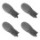 4Stk Sport Sliding Mitt Baseball Grau Langlebig Und Warm 8