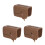 3Stk Wal Schutz Silikon Baby Badezimmer Abdeckung 4