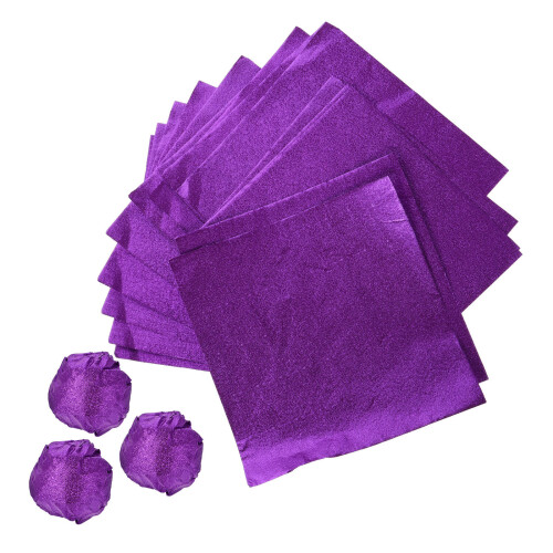 200Stk Langlebige Aluminium Candy Wrapper Für DIY Süßigkeiten