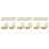 24Pièces Supports Baguettes Céramique Beige Décoratives 4