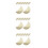 24Pièces Supports Baguettes Céramique Beige Décoratives 7