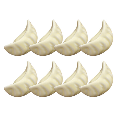 24Pièces Supports Baguettes Céramique Beige Décoratives 1