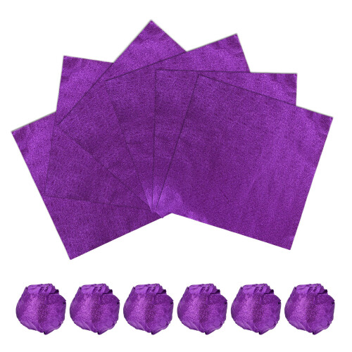 200Stk Langlebige Aluminium Candy Wrapper Für DIY Süßigkeiten 2