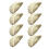 24Pièces Supports Baguettes Céramique Beige Décoratives 3