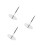3Pièces Base Mannequin Métallique Support Robe Polyvalent 6