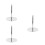 3Pièces Base Mannequin Métallique Support Robe Polyvalent 8