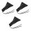 3Pièces Fourreau D'épée En Cuir PU Noir Médiéval Pour Cosplay Et 3