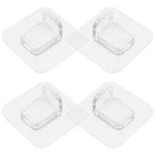 16Pièces Fixateurs Antidérapants Pour Transparent Sécurisé