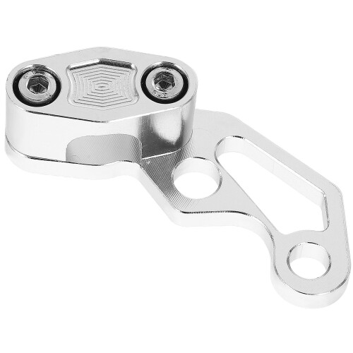 4Stk Bremsseilklemmen Aluminium Silberfarbig Einfache Montage 2