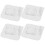 16Pièces Fixateurs Antidérapants Pour Transparent Sécurisé 2