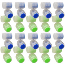 200Pièces Protège-Valves De Lumineux En Plastique Pour Auto
