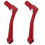 2Pièces Levier De Aluminium Rouge Accessoire Résistant 4
