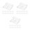 36Pièces Accessoires Support Couvercle Transparent 8