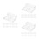 36Pièces Accessoires Support Couvercle Transparent 4