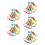 25Pièces Anneaux D'assistance Bébé Multicolores Pour Lit 9
