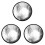 3Pièces Multiusage Anti- Portable Pour Barbecue Outdoor 4