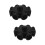 2Pièces Panier Appâts Noir Extérieur Efficace 9