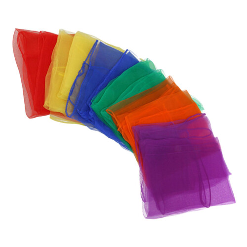 40Pièces Foulards Taille Stage Chiffon Qualité 1