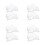 4Pièces Fibre PP Coton Blanche Pour Bourrage Jouets Coussin DIY 9