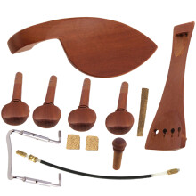 3Ensembles Accessoires Violon Bois Jujubier Tailpiece