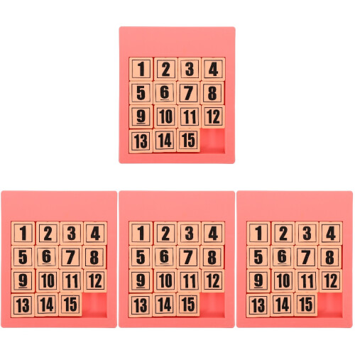 4Pièces Educatif Rose Pour Enfants 2