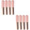 8Pièces Outils Silicone Rose Brosse Rouge À 8
