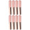 8Pièces Outils Silicone Rose Brosse Rouge À 7
