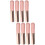 8Pièces Outils Silicone Rose Brosse Rouge À 9