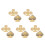 10Pièces Broches , Décoration Costume Et Sac 4