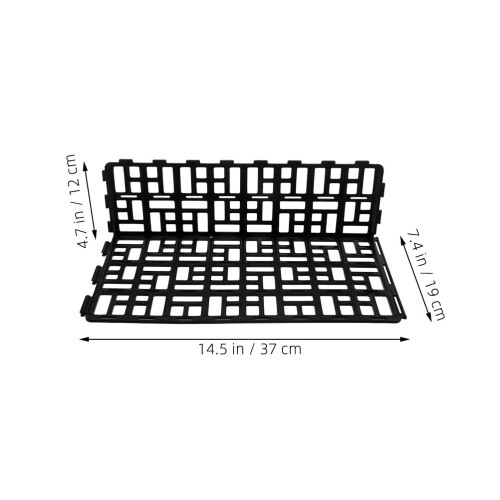 2Pièces Clôture De Rayon Noire Protection Fruits 1