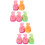 10Pièces Perforateurs Décoratifs Pratiques Pour Scrapbooking Colorés 9