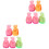 10Pièces Perforateurs Décoratifs Pratiques Pour Scrapbooking Colorés 5