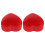 4Pièces Insert Battement Cœur Rouge Réutilisable Pour Peluches Confort 2