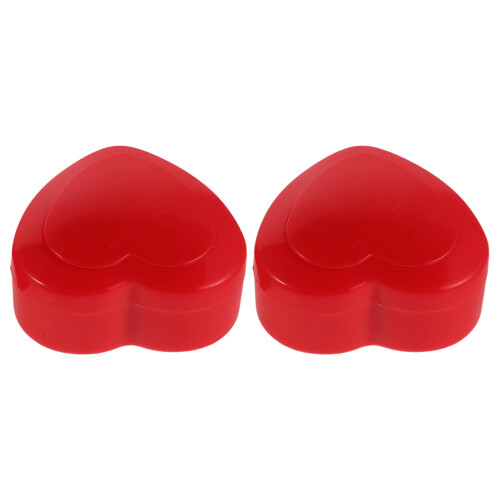 4Pièces Insert Battement Cœur Rouge Réutilisable Pour Peluches Confort 1