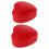4Pièces Insert Battement Cœur Rouge Réutilisable Pour Peluches Confort 3