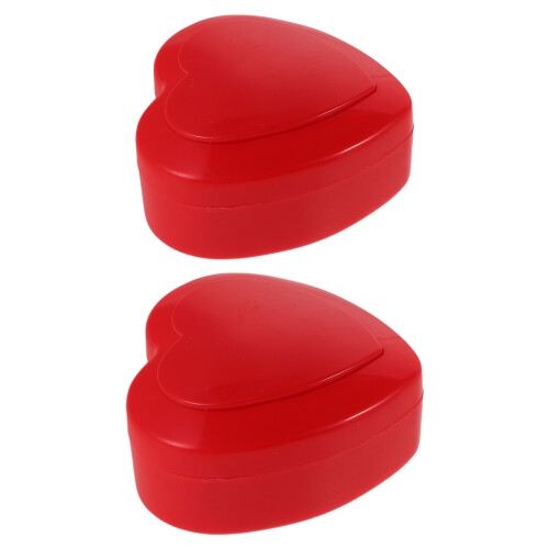 4Pièces Insert Battement Cœur Rouge Réutilisable Pour Peluches Confort 2