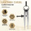 Leather Chisel Set, Prong Diamond Lacing Stitching Chisel Hole Punches Tool and Wing Divider for Leather Stitching 2