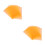 20Pièces PVC Orange Transparentes Pour Écoles 9