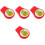 4Pièces De Clip Casquette Golf Silicone Adorable 5