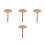 4Pièces Brosses Filatures Pour Laine Mélangée Multi Couleur 7