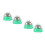 4Pièces Boules À Cataire Murale Rotative Pour Chat 6