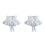 2Pièces Polyester Ruffle Élégant Pour 5