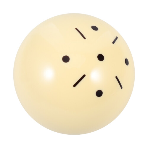 3Pièces Boules Billard Synthétiques Beige Pour Jeu Précis 8-Ball