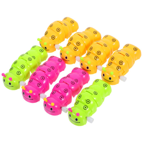 40Pièces Jouets À Remontoir Chenille Jouets Éducatifs Bébé 2