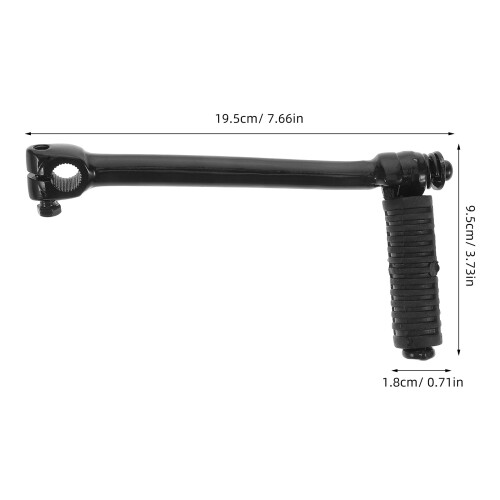Levier Kick Alliage Noir Pour Et Quad Durable 2