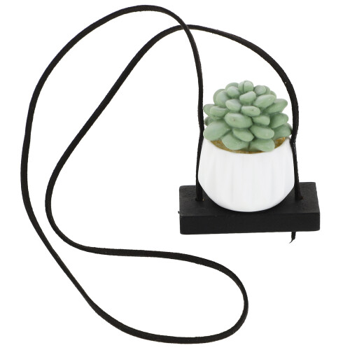 3Pièces Pendentifs Cactus En Résine Décoration Intérieure