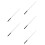 5Pièces Pointer Enseignant Noir Extensible Avec Embout En Feutre 4