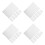 40Pièces De Pochoir PVC Transparent Pour 3D Pen Réutilisables 8